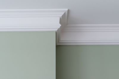 Modern Interior with Crown Molding