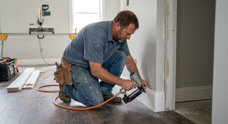 Floor Trim Installation in Kansas City, KS